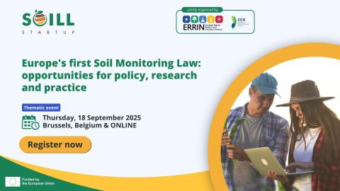 people checking data to monitor soil parameter