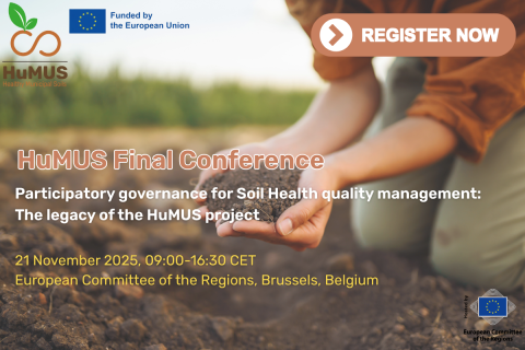 Join the HuMUS Final Conference on 21 November in Brussels