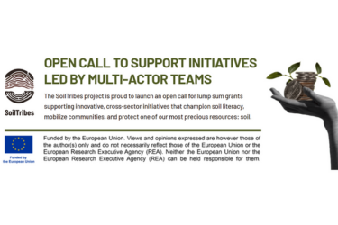 News thumbnail - SoilTribes: Call to Support Multi-Actor Initiatives to Foster Soil Literacy